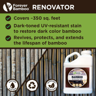 Bamboo Renovator black covers 350 ft